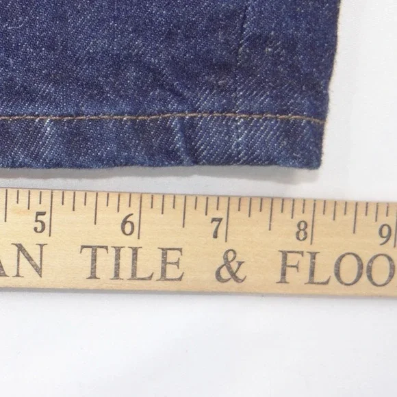 Zara Womens High Rise Straight Leg Jeans Dark Indigo Blue Size 6 MEX 28 - Picture 5 of 6